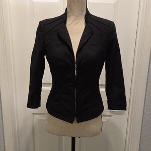 White House Black Market Perfect Form Blazer Black